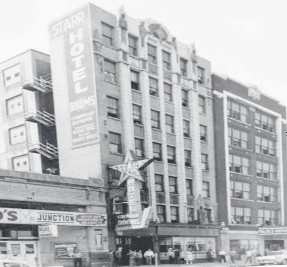 Starr Hotel, Chicago Skid Row